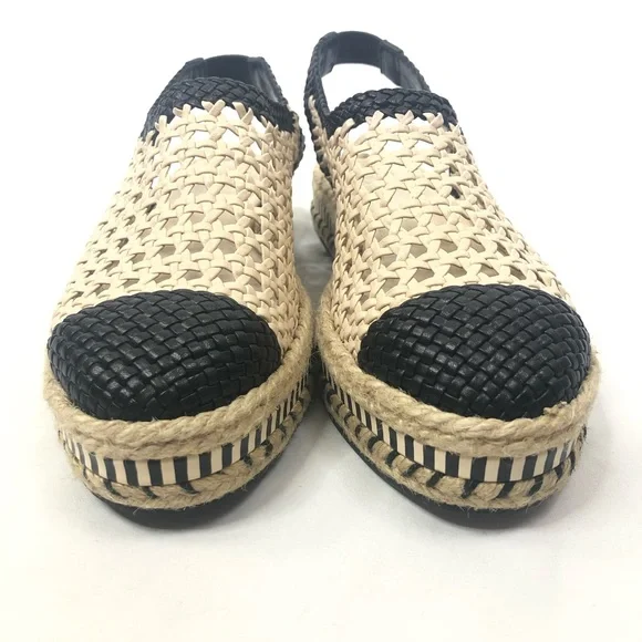 Tory Burch Dandy Woven Flat Espadrille - Picture 4 of 9